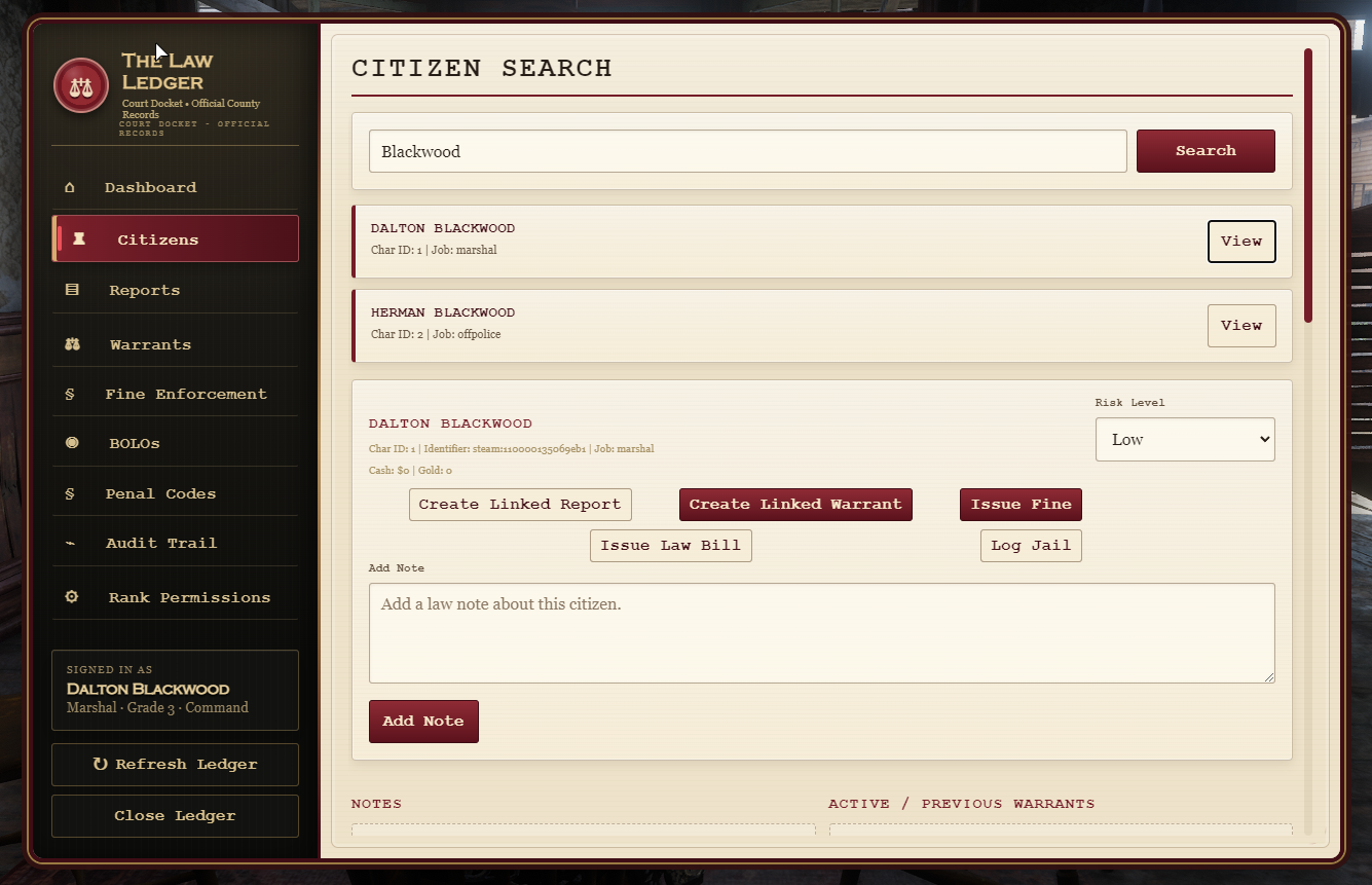 Citizen search